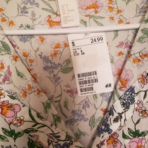 Multicolored 3/4 sleeve HM dress new w/tag